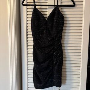 Honey and Rosie Black Mini Dress